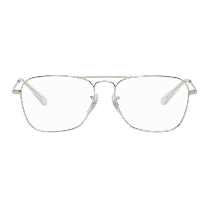 Photo: Ray-Ban Silver Caravan II Glasses