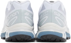 Salomon Off-White & Blue XT-6 Sneakers