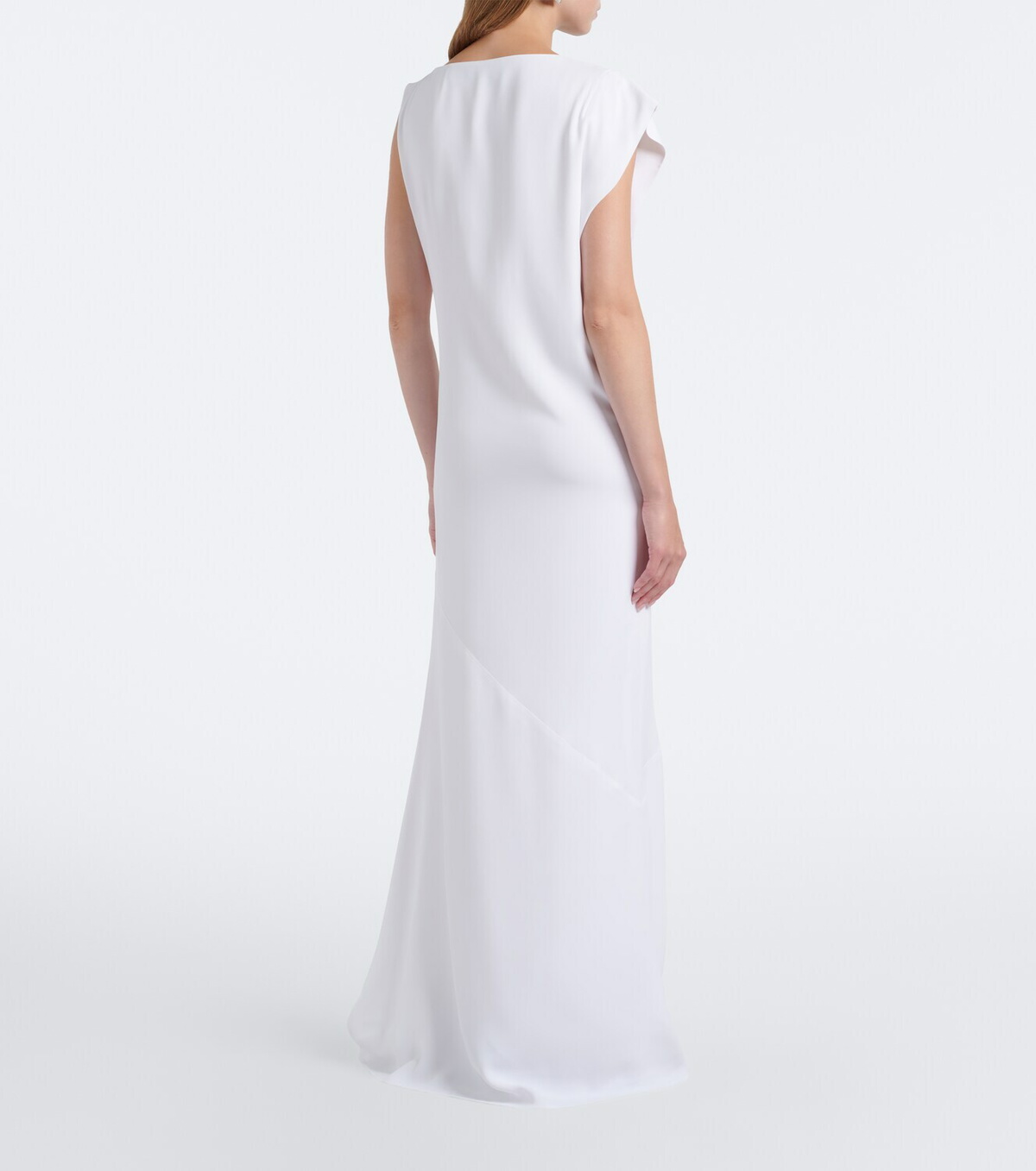 Jacquemus Drapée jersey maxi dress