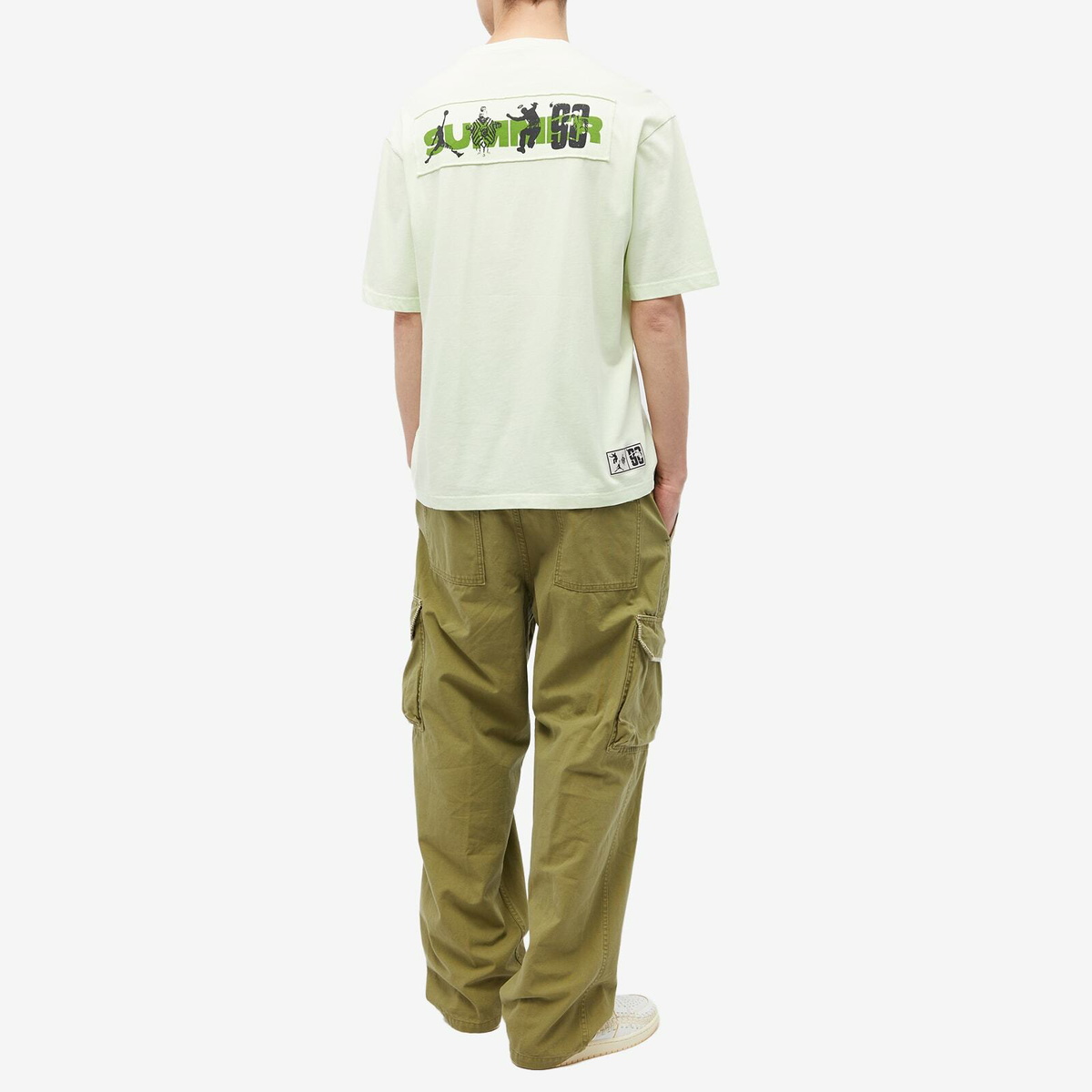 Air Jordan Men's x Union LA x BBS T-Shirt in Lime Ice/Sail