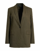 Theory Womens Blazer Military in Green