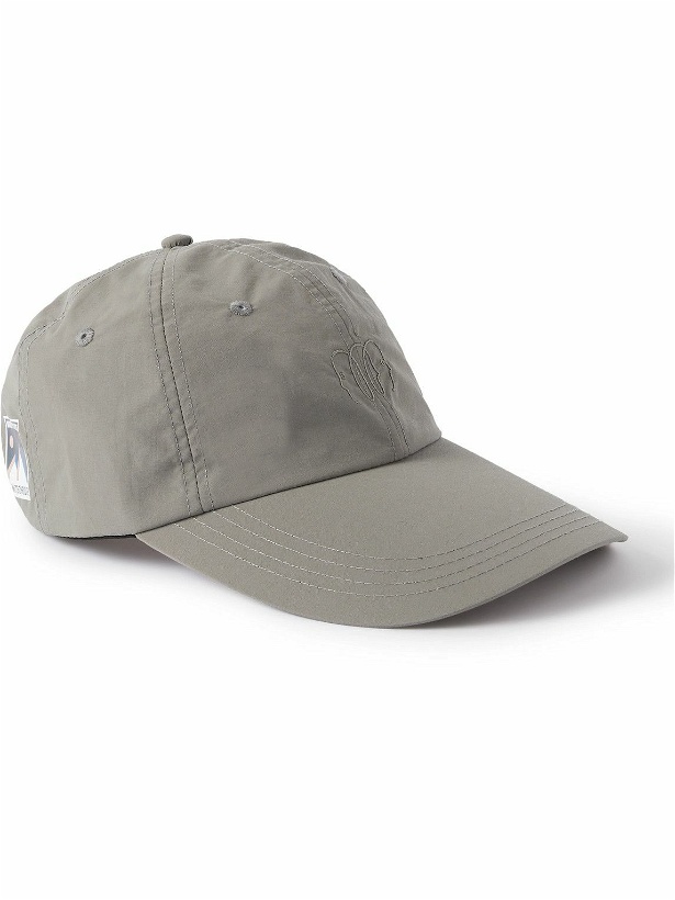 Photo: Norse Projects - Geoff McFetridge Logo-Embroidered Shell Baseball Cap