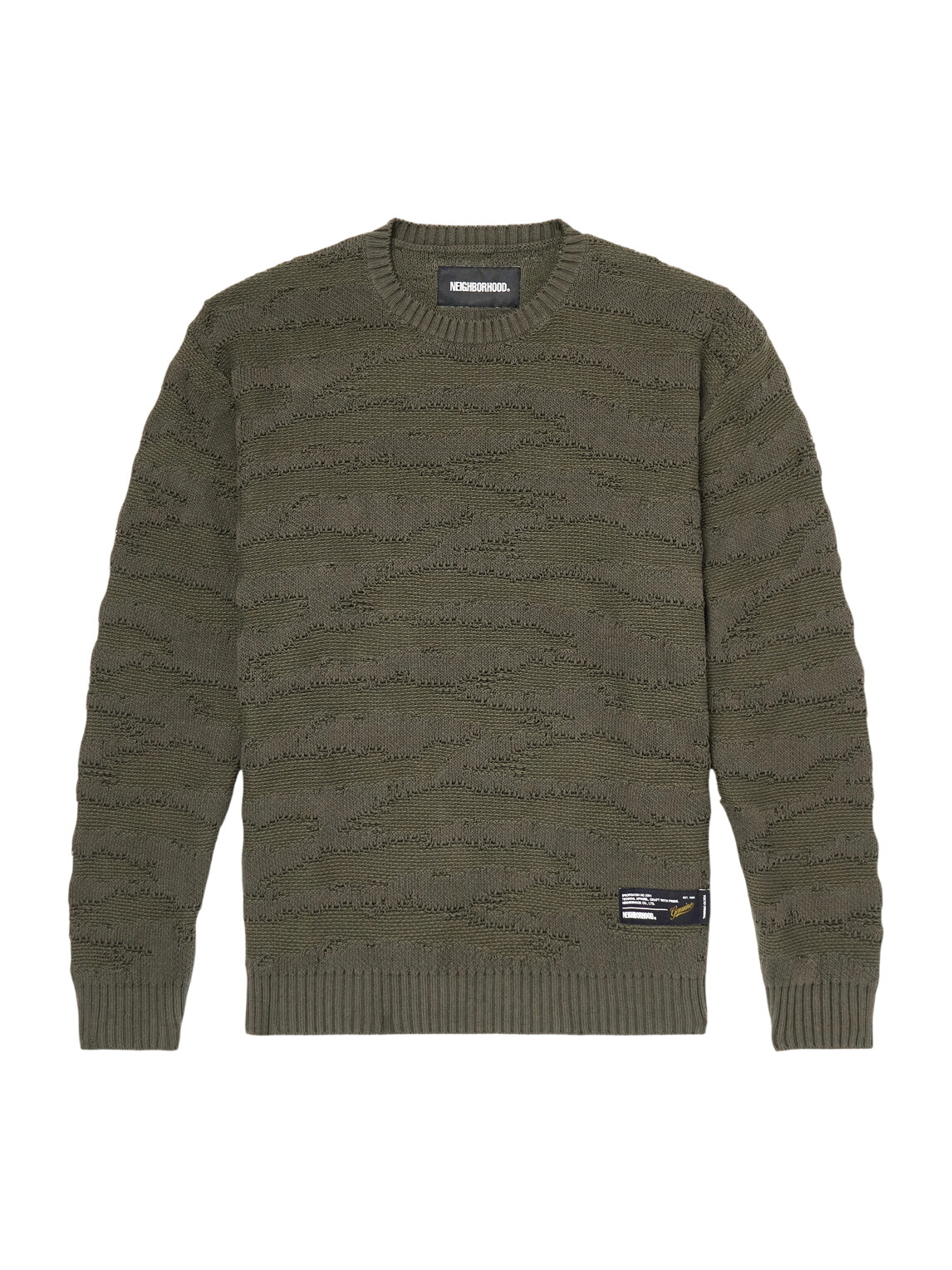 Neighborhood - Cable-Knit Washed-Cotton Sweater - Gray Neighborhood