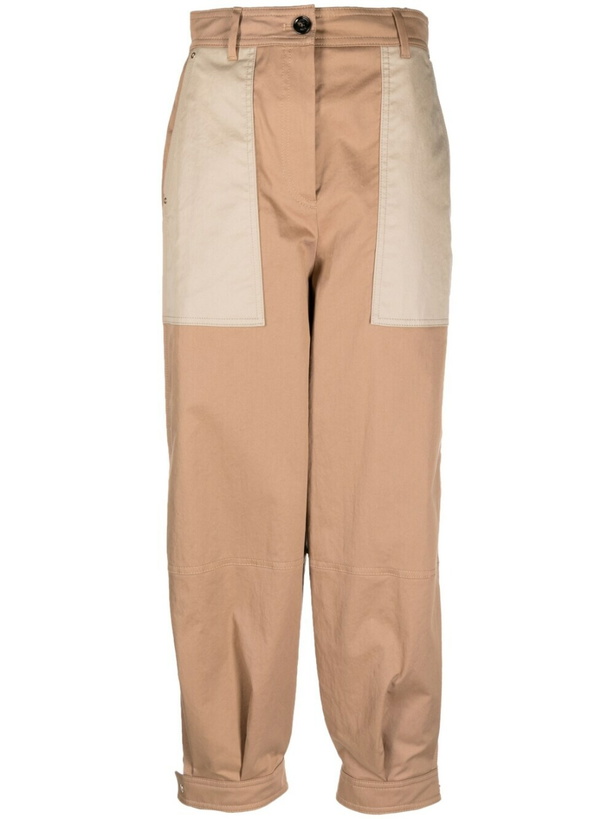 Photo: BOSS - Two-tone Patchwork Style Pants