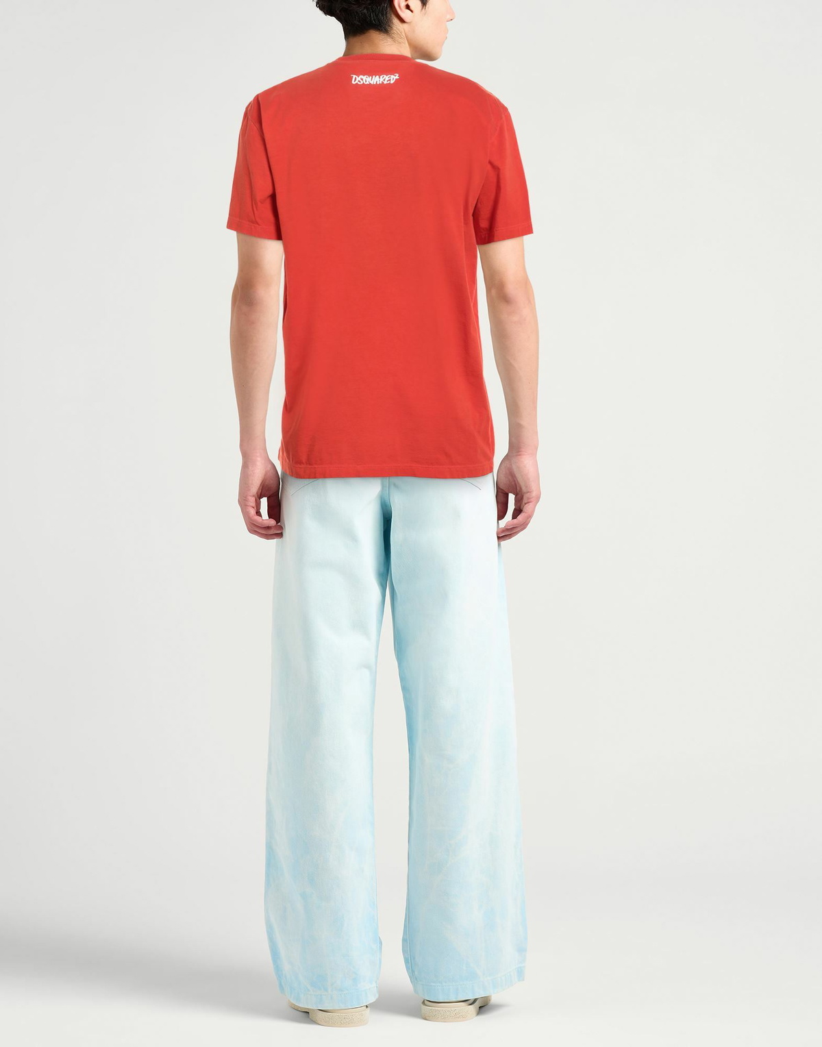 Dsquared2 Mens T-shirt in Orange