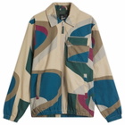 By Parra Men's The Wall Camo Jacket in Sand