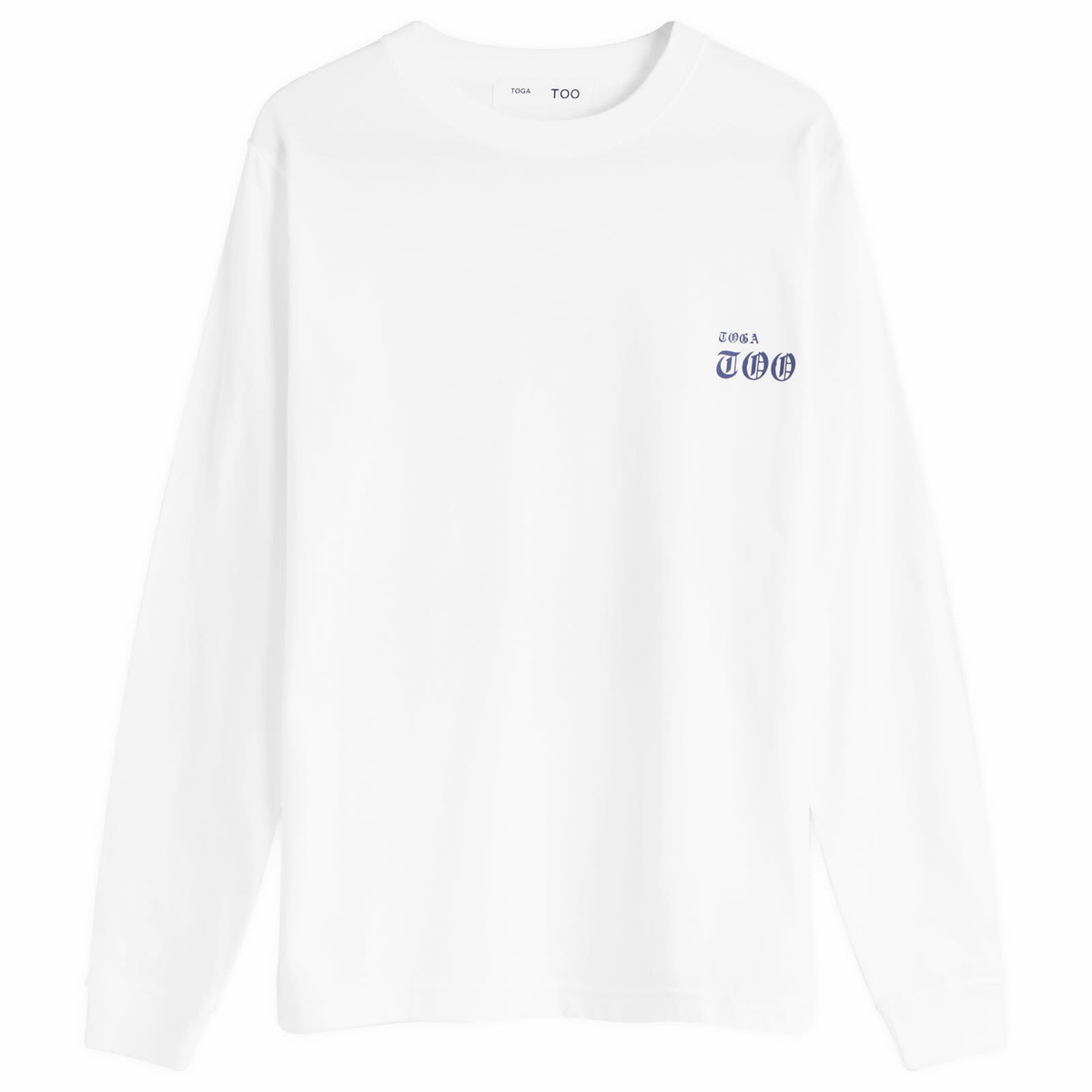 Toga Black Tereko Long Sleeve T-Shirt Toga Pulla