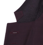 Richard James - Burgundy Slim-Fit Wool and Mohair-Blend Suit Jacket - Burgundy