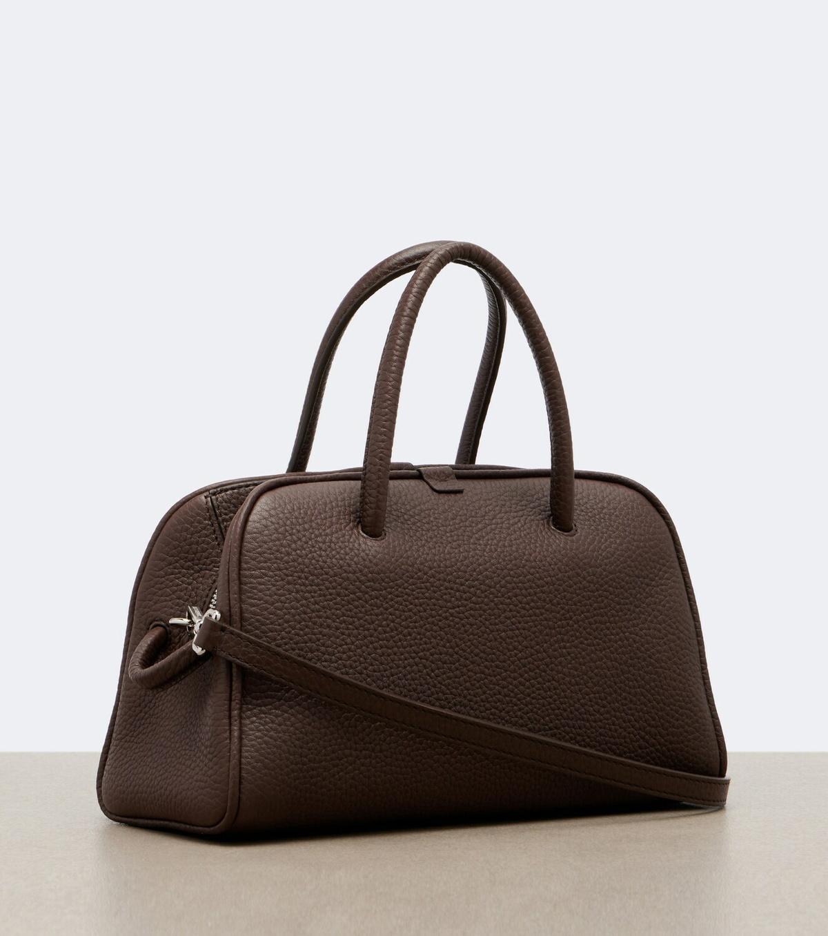 Jacquemus Turismo Small leather bowling bag
