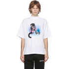 Palm Angels White Air Boxy T-Shirt