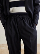 Officine Générale - Nilson Straight-Leg Wool, Cashmere and Silk-Blend Suit Trousers - Blue
