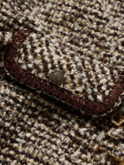 KAPITAL - Wool-Blend Tweed Overshirt - Brown
