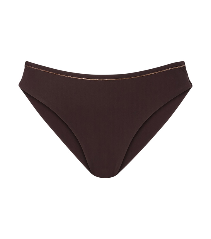 Photo: Brunello Cucinelli Embellished bikini bottoms