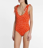 Johanna Ortiz Cave Explorer polka-doe swimsuit