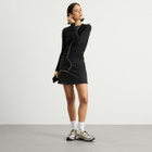 TALA Women's 365 Long Sleeve Long Line T-Shirt in Black