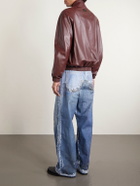 Acne Studios - Lokot Leather Jacket - Burgundy