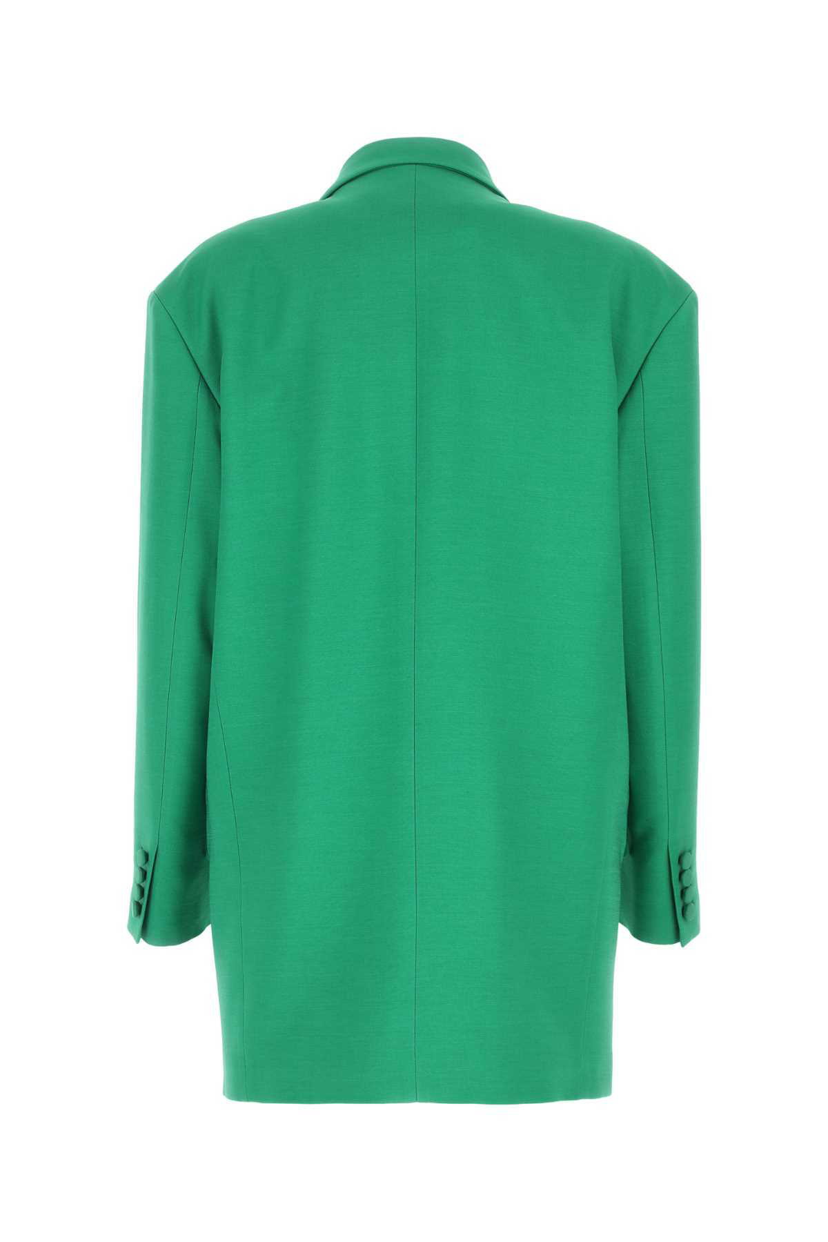 ジャケット VALENTINO Green Crepe Couture oversize blazer Valentino Garavani Green Crepe Couture Oversize Blazer
