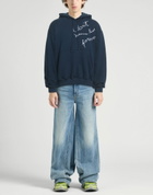 Msgm Mens Sweatshirt in Navy