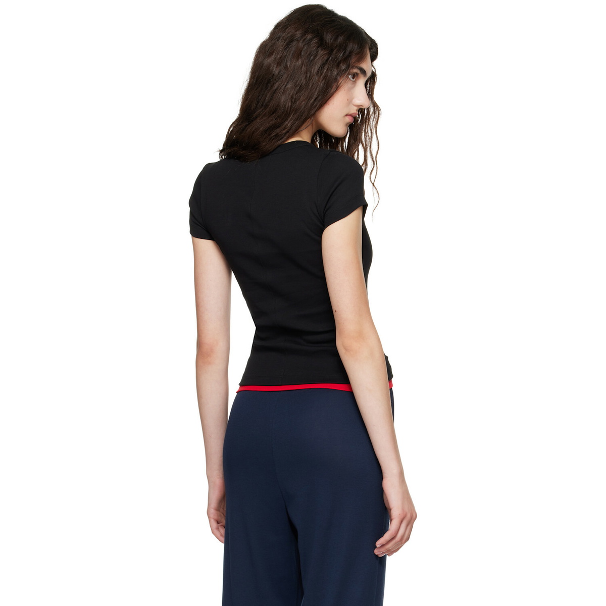 FLORE FLORE Black Jill Baby T-shirt