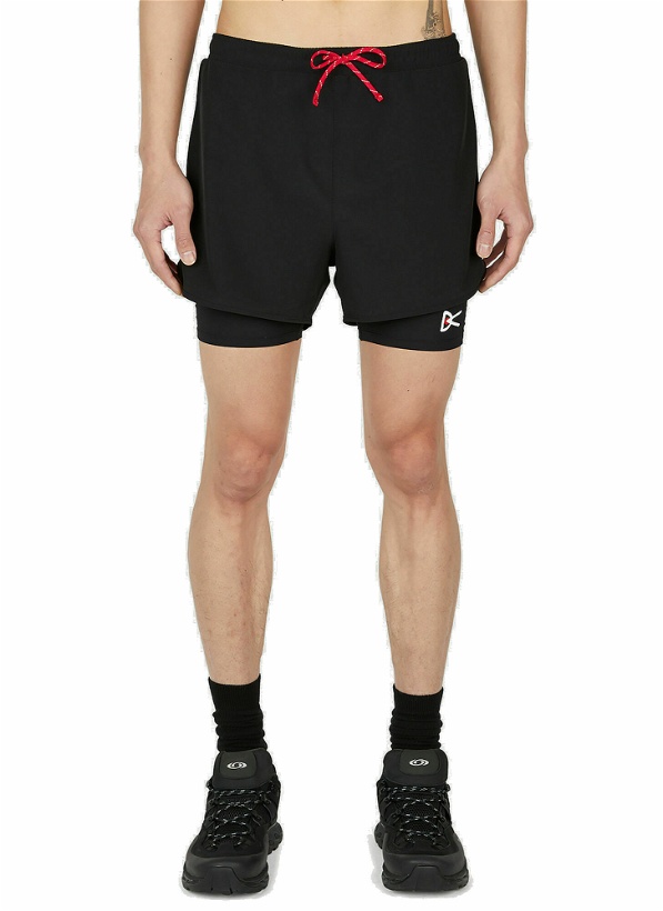 Photo: District Vision - Aaron Layered Shorts in Black