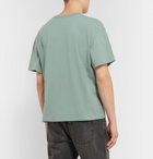 Balenciaga - Logo-Print Cotton-Jersey T-Shirt - Green