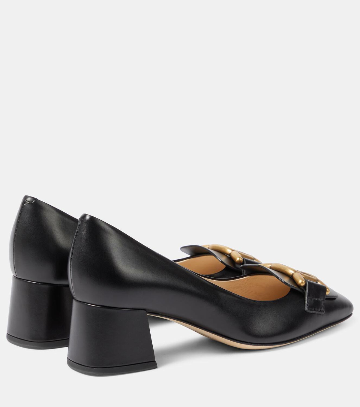 Tod's Logo leather pumps Tod's