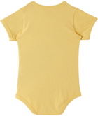 The Animals Observatory Baby Yellow Chimpanzee Bodysuit