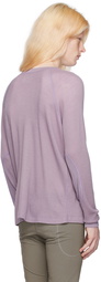 Satisfy Purple Base Layer Long Sleeve T-Shirt