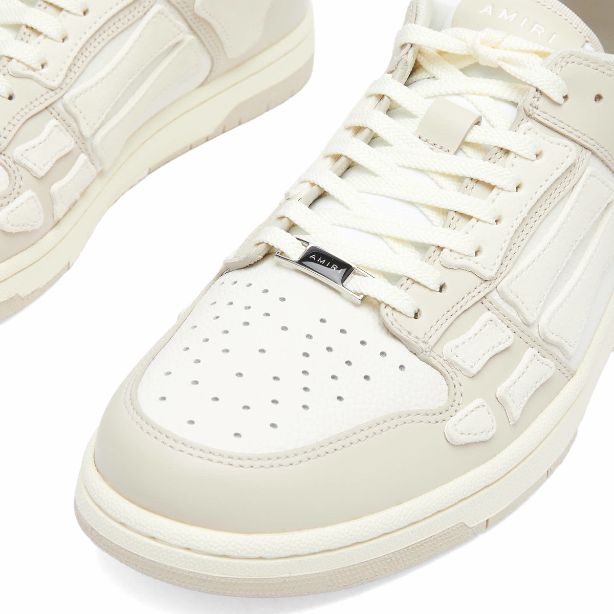AMIRI Men's Skel Low Top Sneaker in Alabaster
