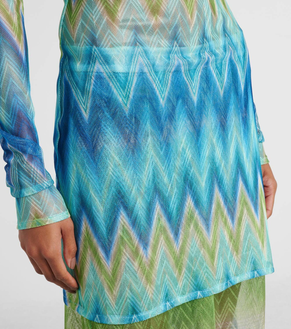 princess polly baby blue dress Wrap Dress Zig Zag – NOOWORKS