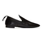 Lemaire Black Soft Loafers