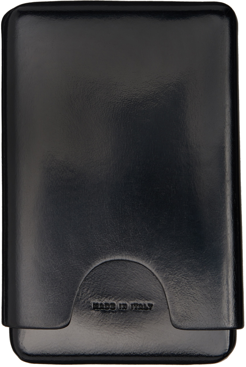 The Row Black Boxy Card Holder