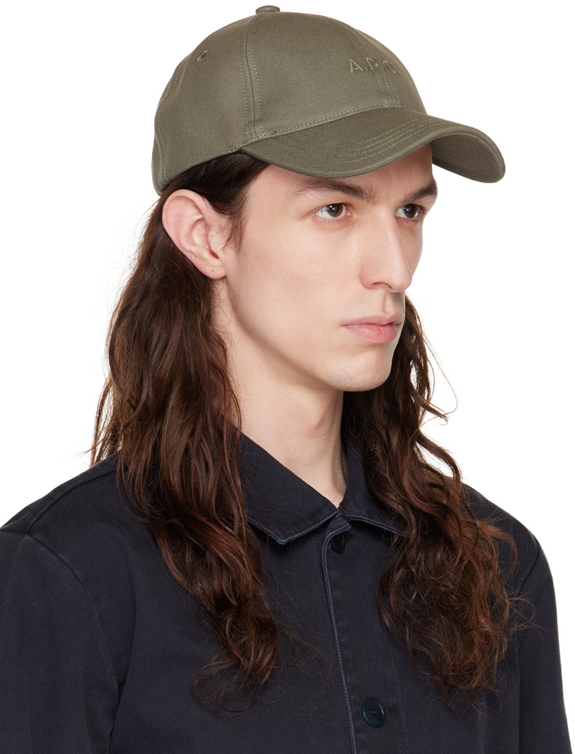 帽子・その他 Charlie Hat - A.P.C. - Cotton - Khaki A.P.C. Khaki Charlie Cap A.P.C.