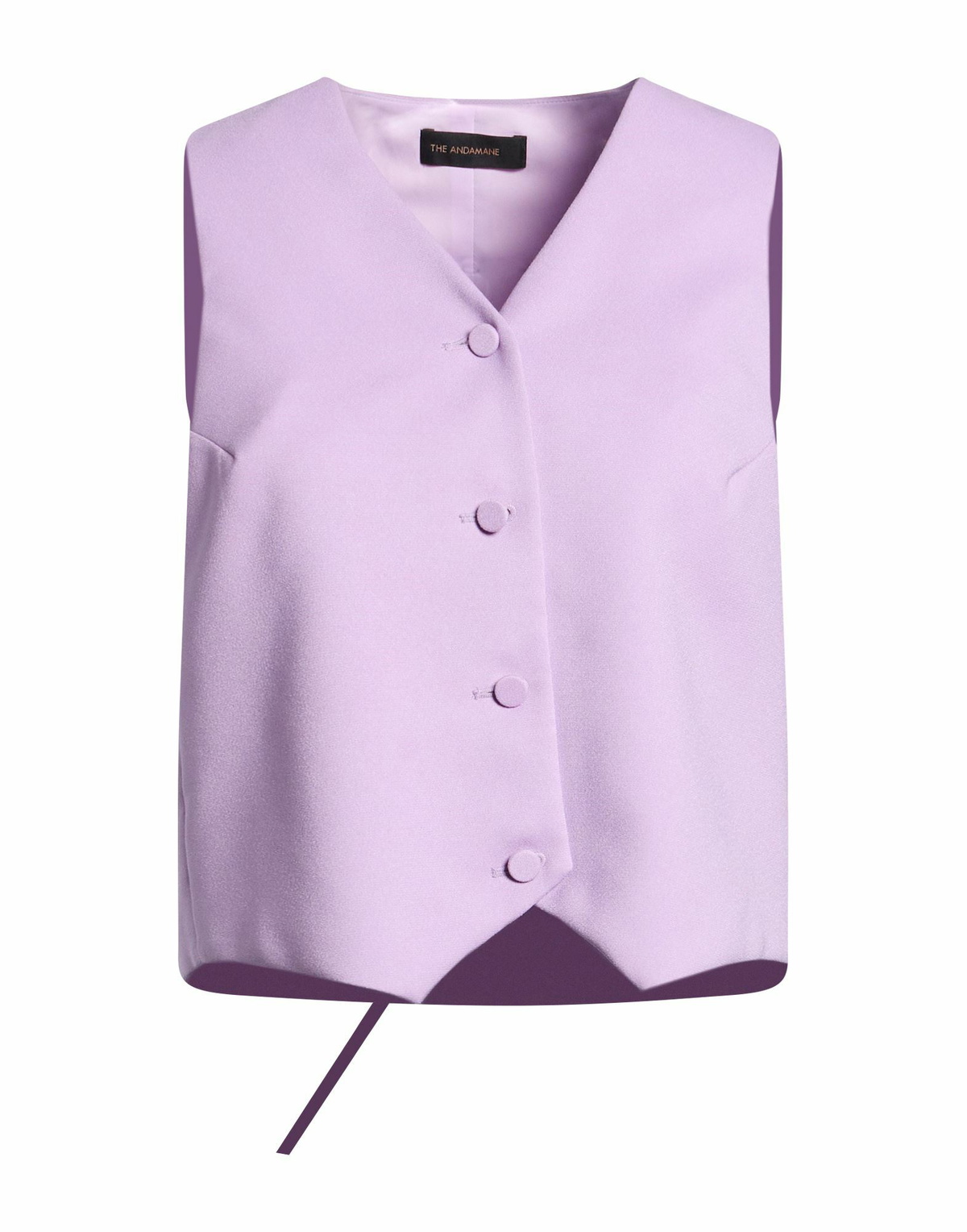 The Andamane Womens Tailored Vest Lilac