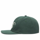 Bound Men's Script Embroidered 6 Panel Cap in Forest Green 