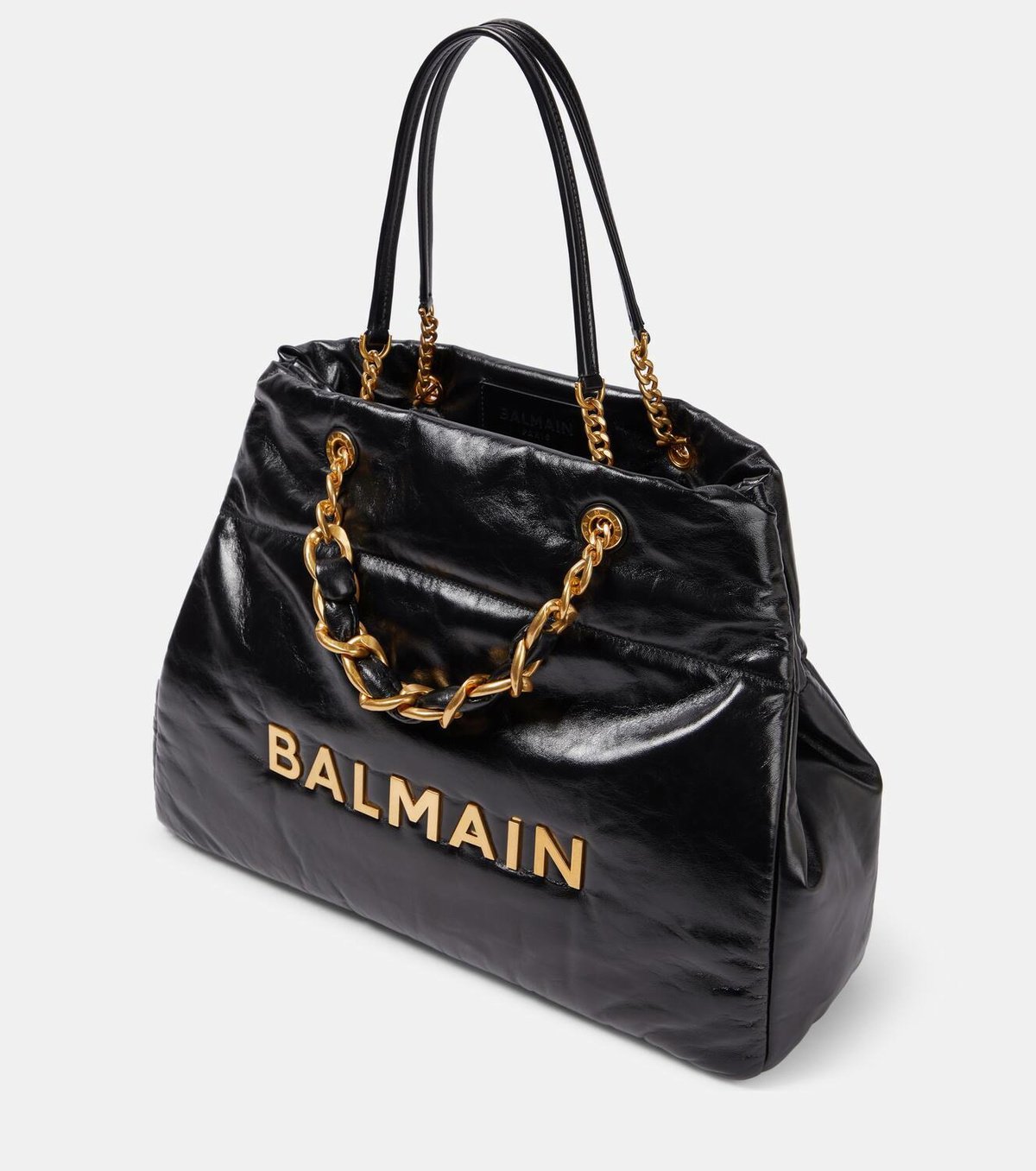 【Balmain】VIPセール【1945 ソフトトート】スモール Balmain Small 1945 Soft Tote Bag | Black | FARFETCH