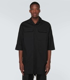 Rick Owens Magnum Tommy cotton-blend poplin shirt