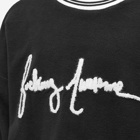 Fucking Awesome Men's Pilled Cursive Crew Sweat in Black