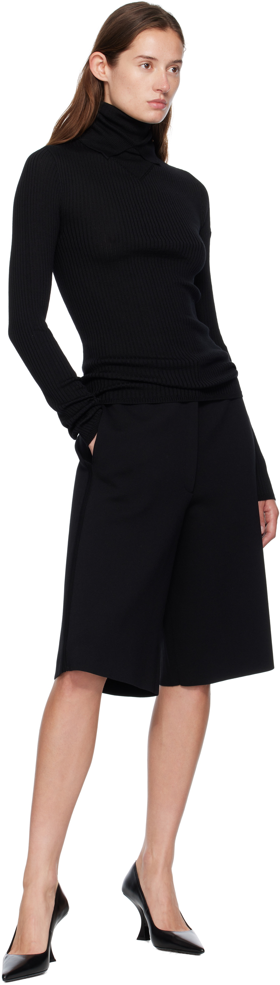 Moncler Genius Moncler x EE72 Black Wool Turtleneck