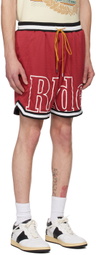 Rhude Red Court Shorts