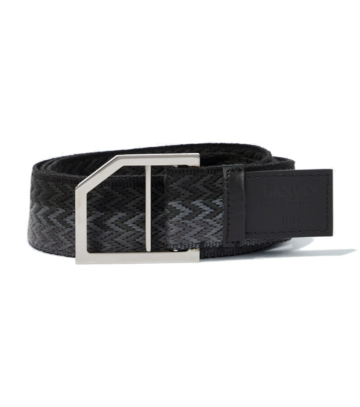 Photo: Lanvin - Curb woven belt