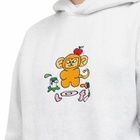 Lo-Fi Men's Art Monkey Hoodie in Ash