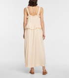 See By Chloe - Ruffled-trimmed georgette maxi dress