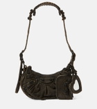 Balenciaga Le Cagole XS denim shoulder bag
