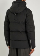 Moose Knuckles Everest 3Q Shell Puffer Coat Black