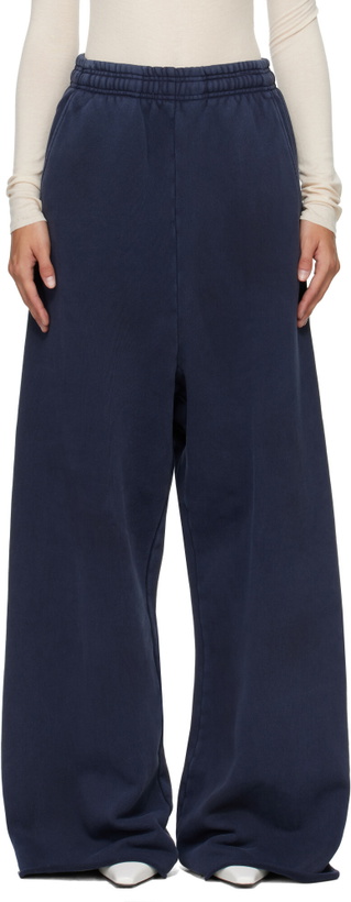Photo: Entire Studios Navy Full Sweatpants