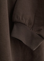 Frame Travel Cotton-blend Sweatshirt Dark Brown
