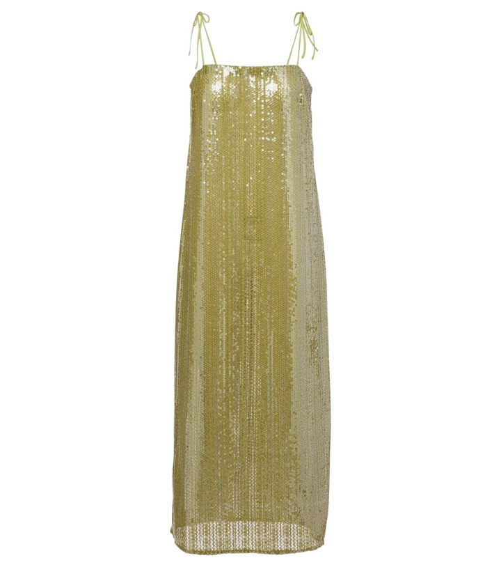 Photo: Adriana Degreas Solid Sequins midi dress