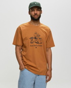 New Balance Essentials Cafe Shop Front Cotton Tee Brown - Mens - Shortsleeves