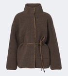 Bogner Kimberly belted teddy jacket